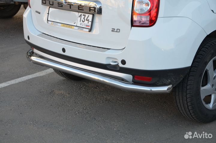 Защита бампера заднего Renault Duster 2011