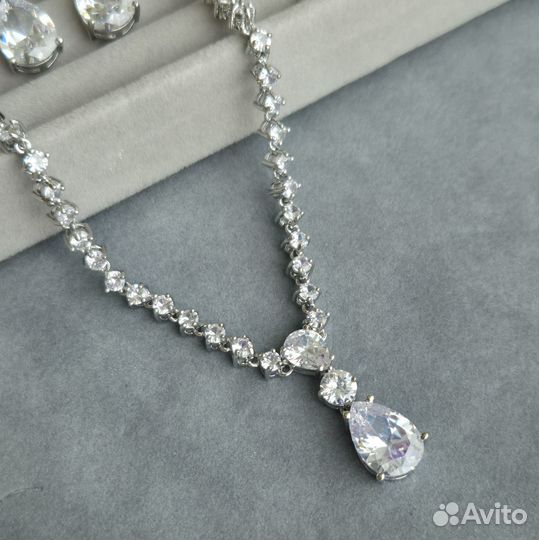 Колье и серьги набор