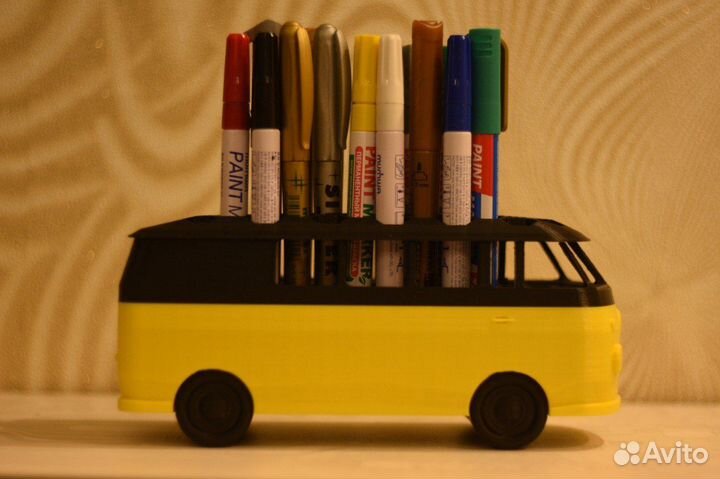 Подставка / стакан для маркеров и фломастеров