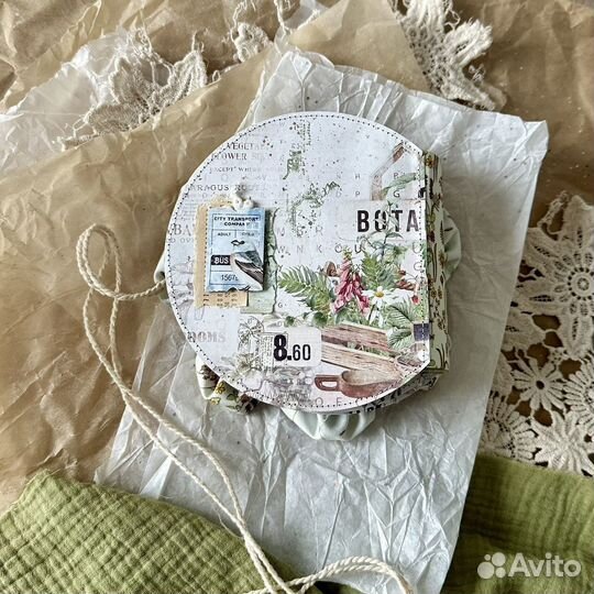 Мини-альбом для фото ручной работы