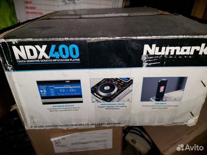 Проигрыватели numark NDX400