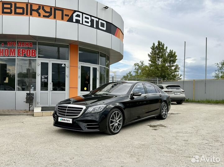 Mercedes-Benz S-класс 4.0 AT, 2017, 112 800 км