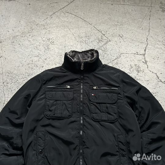 Утепленный бомбер Tommy Hilfiger оригинал - M