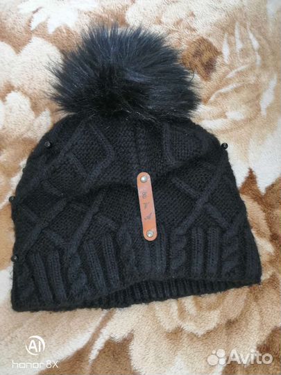 Шапка зимняя женская