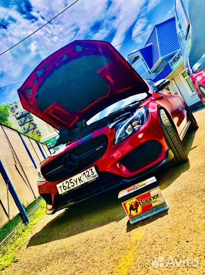 Аккумулятора на Мерседес цешку w205