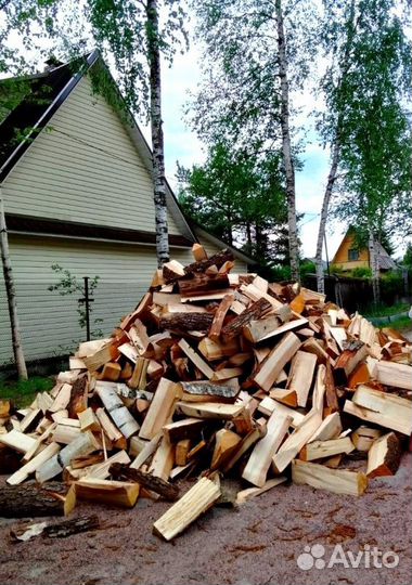 Дрова колотые Осина