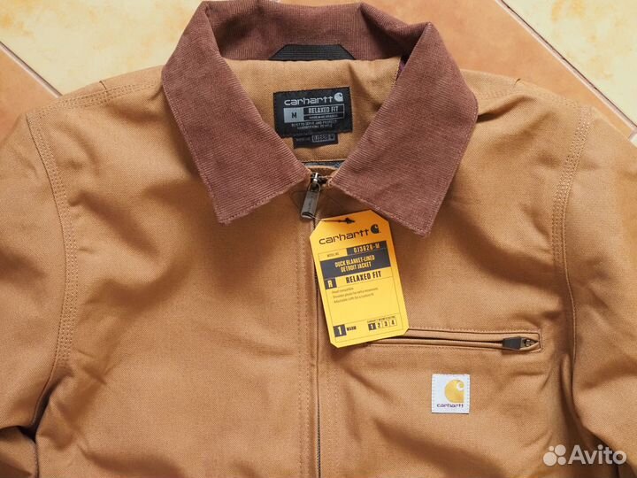 Куртка Carhartt Detroit коричневая р. М