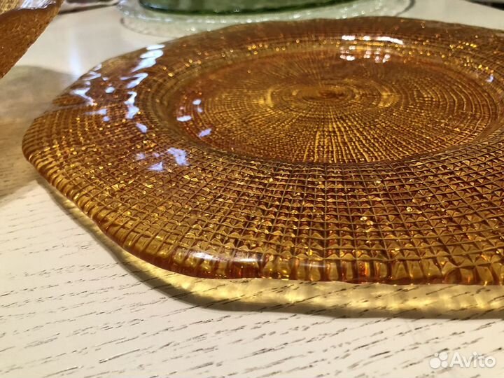 Блюда IVV итальянское стекло