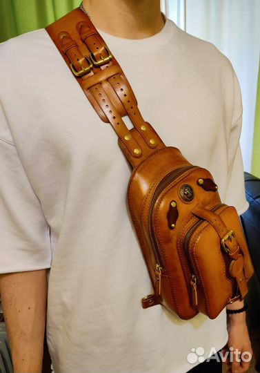 Мужская сумка слинг