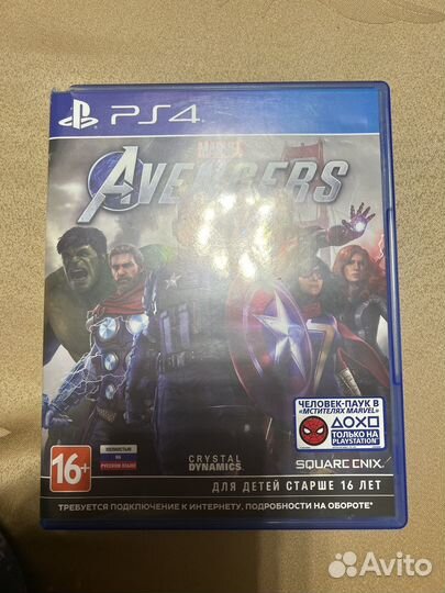 Игры для приставок ps4 Marvel Avengers