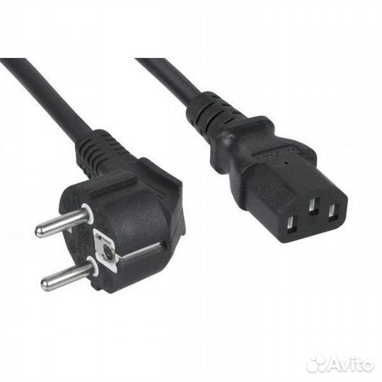 Кабель питания, сетевой шнур для пк, монитора 220V