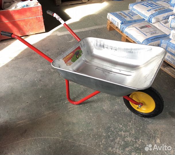 Тележка одно колесо