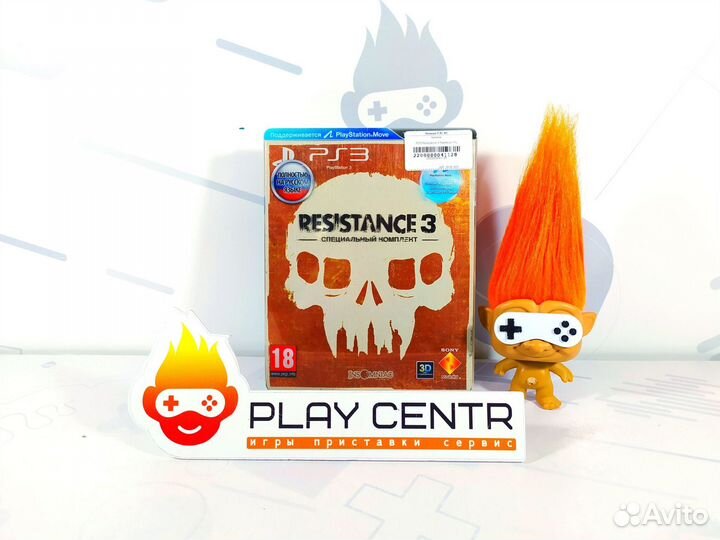 Диск для PS3 Resistance 3 Steelbook б/у