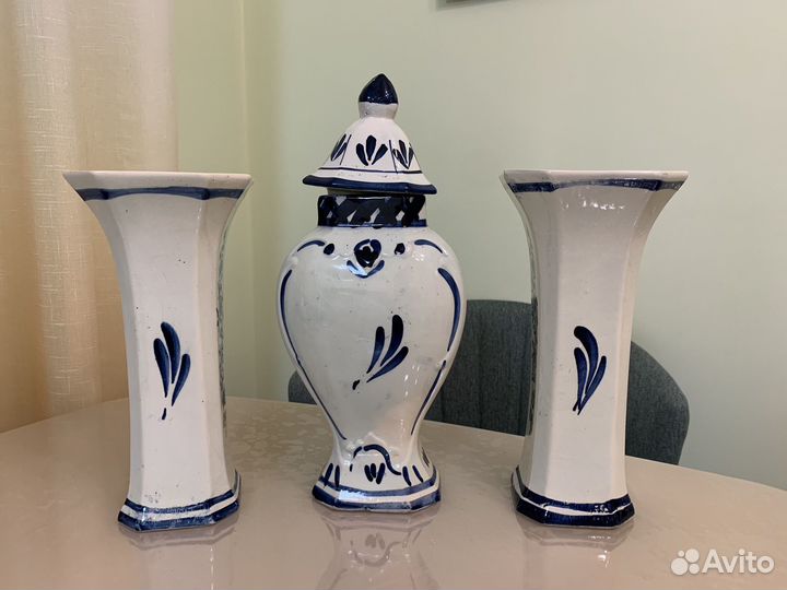 Вазы Дельфт Delft blue