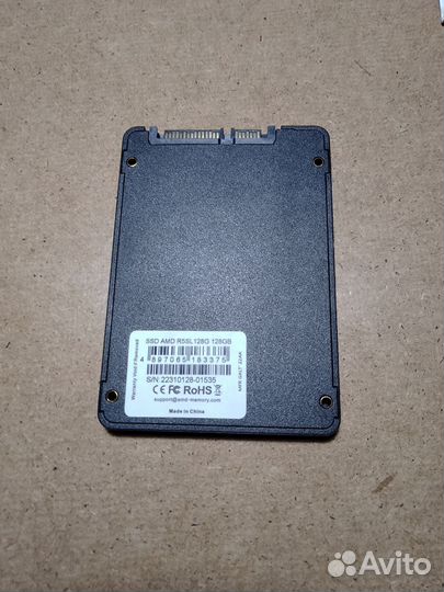 Новый SSD на 128GB