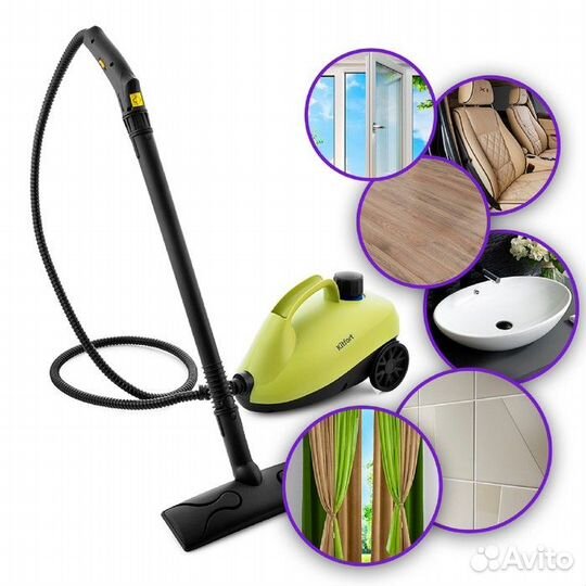 Пароочиститель Kitfort кт-951, 1250 Вт, 0.75 л, на