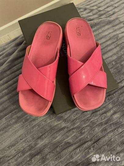 Шлепки женские 38 размер натуральная кожа