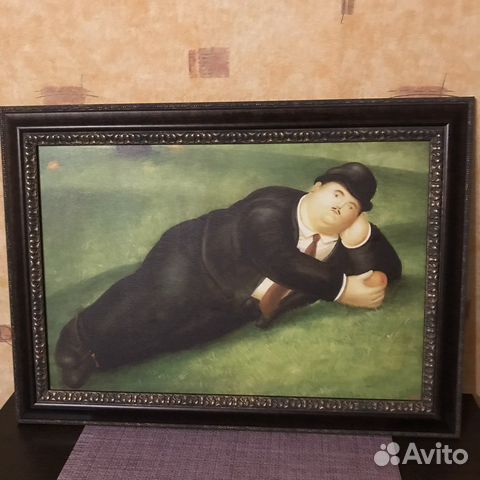 Интерьерные картины Фернандо Ботеро