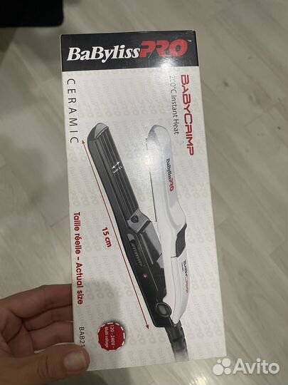 Щипцы гофре babyliss pro