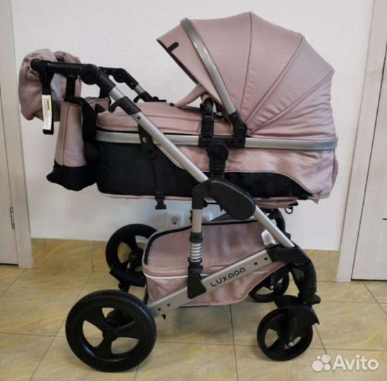 Коляска 3в1 трансформер Новая (Кремовый)