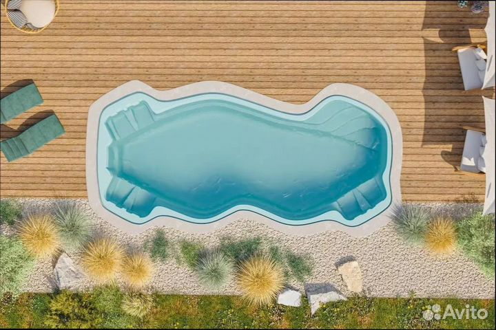 Композитный бассейн Калипсо ecoline