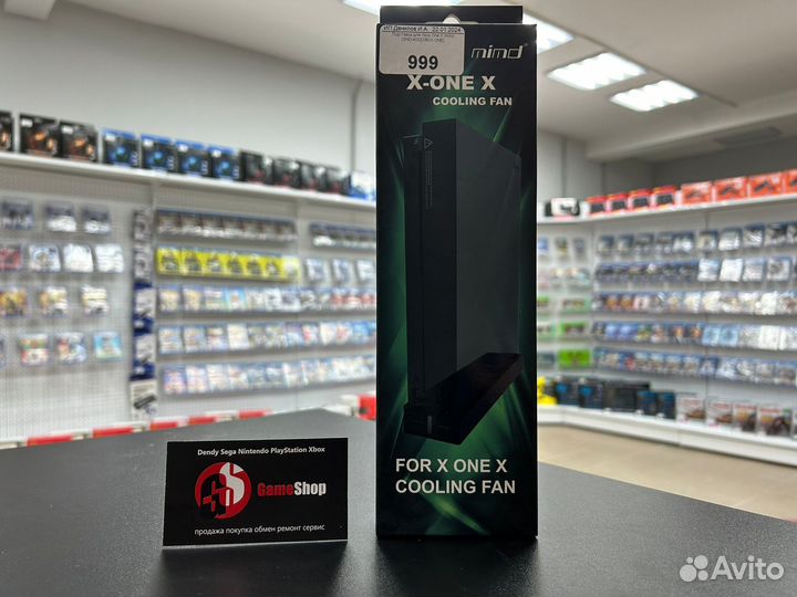 Подставка для вертикальной установки консоли + Охл