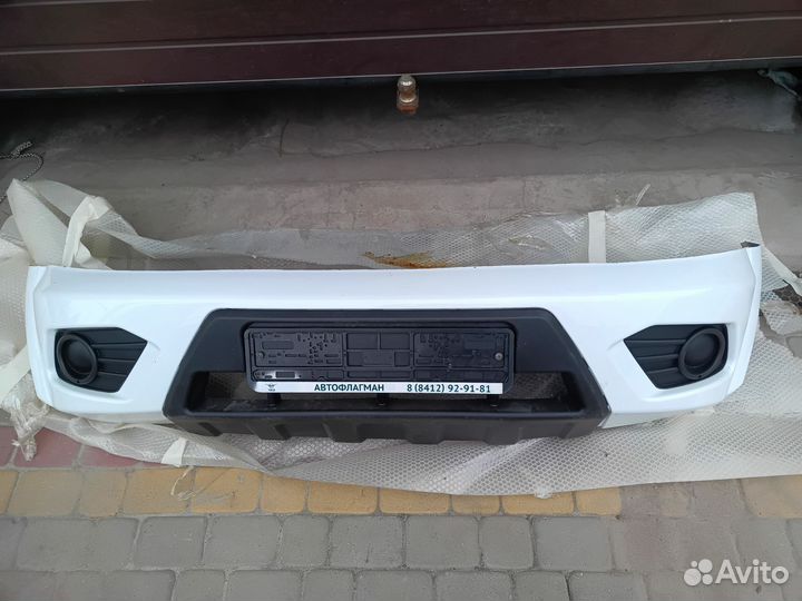 Передний бампер на УАЗ патриот