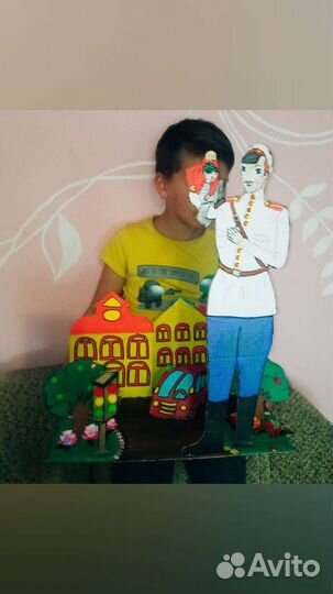 Поделка дядя Степа милиционер