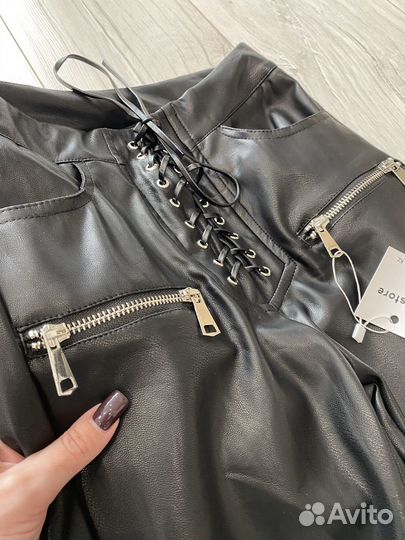 Кожаные брюки