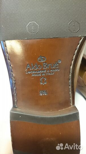 Итальянские ботинки Aldo Brue 9 1/2(44-45) Италия