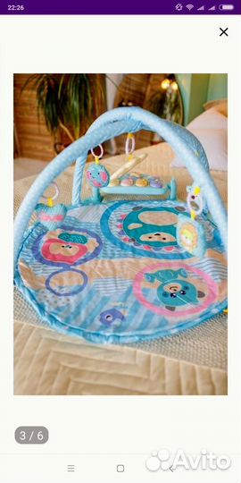 Игровой коврик для малыша