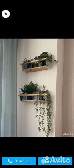 Полка для кухни икеа неребю 40х12х9.9 см, береза