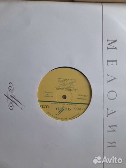 Виниловые пластинки