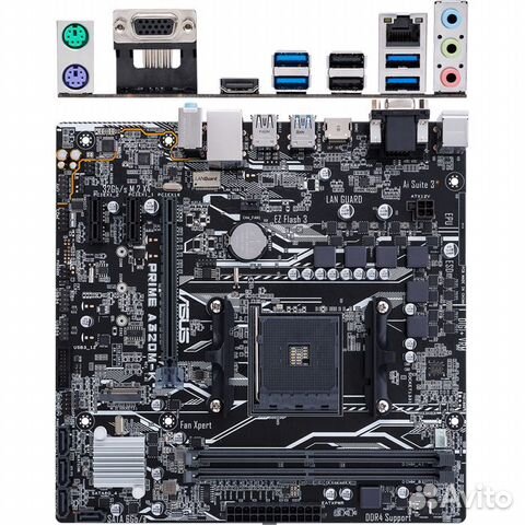 Материнская плата asus Prime A320M-K A320 #204879