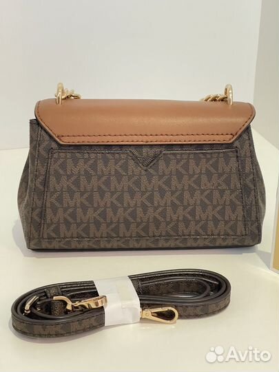 Сумка michael kors кроссбоди оригинал коричневая