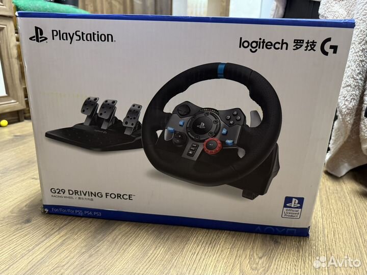 Игровой руль logitech g29