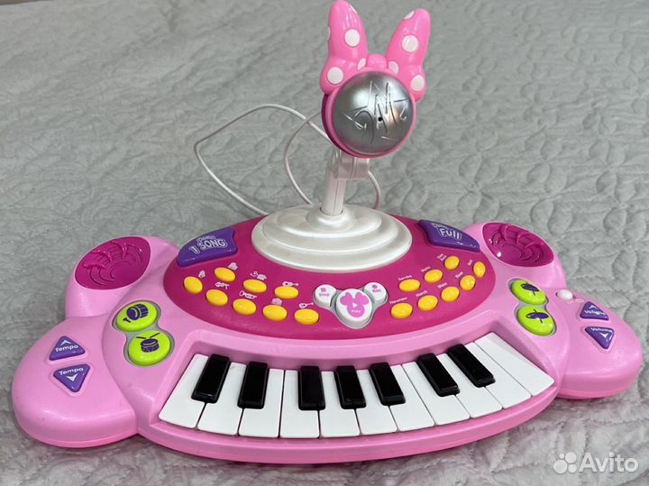 Пианино детское с микрофоном