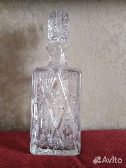 Штоф хрустальный