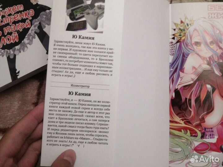 Манга ранобэ без игры нет жизни