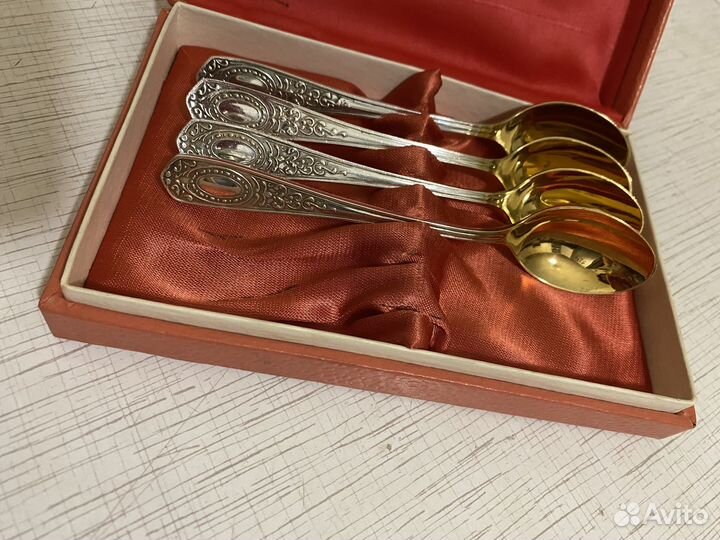 Винтажные ложки мельхиоровые