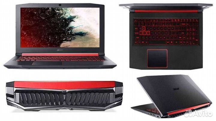 Ноутбук игровой Acer Nitro Ryzen 5 + 16GB + RX 560