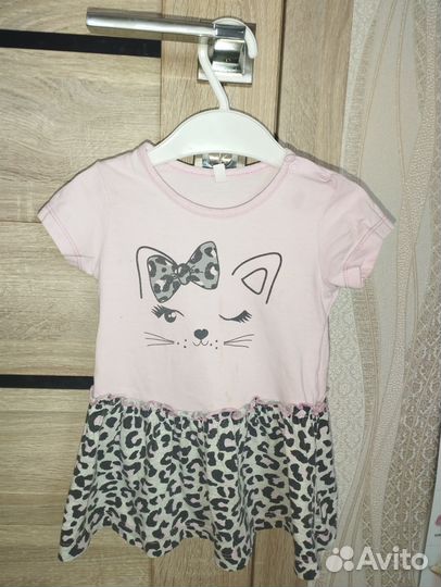 Платья пакетом на девочку 68-74