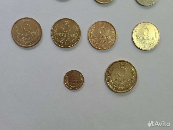 Монеты СССР регулярный чекан