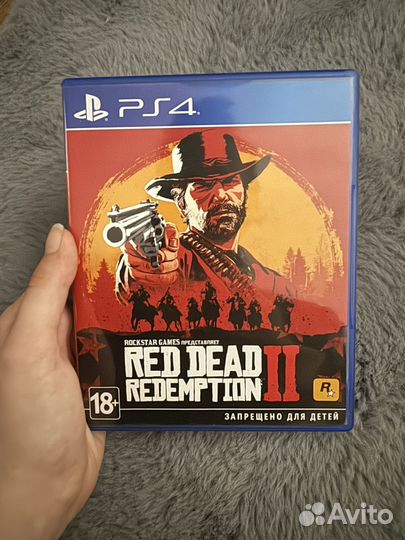 Игры для приставок ps4 диск red dead 2