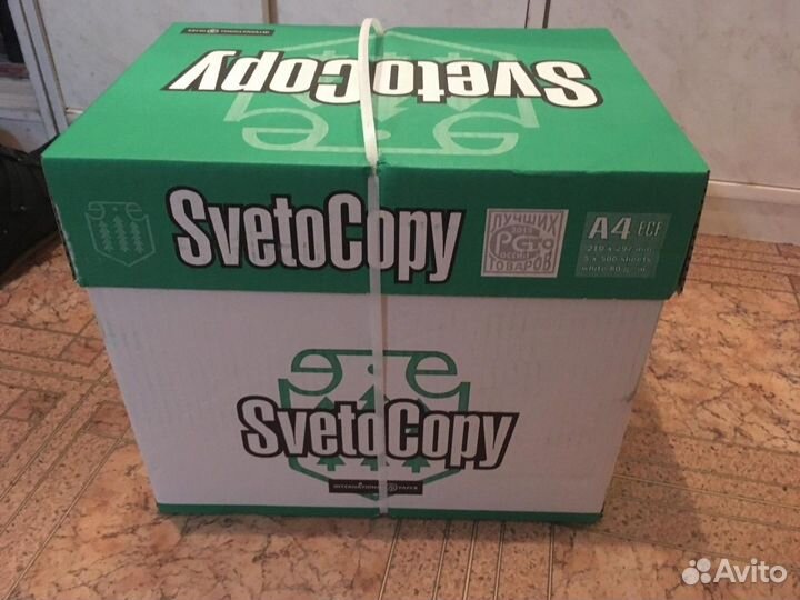 Офисная бумага SvetoCopy, формат А4, 500 листов/па