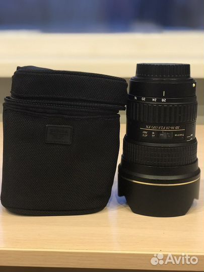 Объектив Tokina SD 16-28 2.8 на Canon