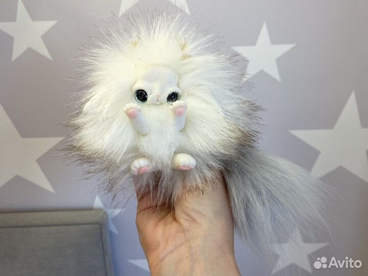 Игрушка ручной работы из полимерной глины