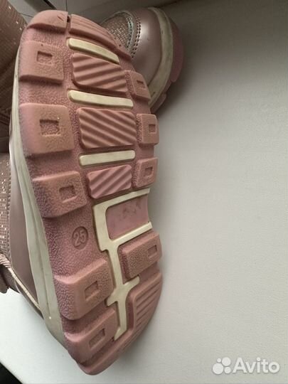 Сапоги дутики детские зимние 25