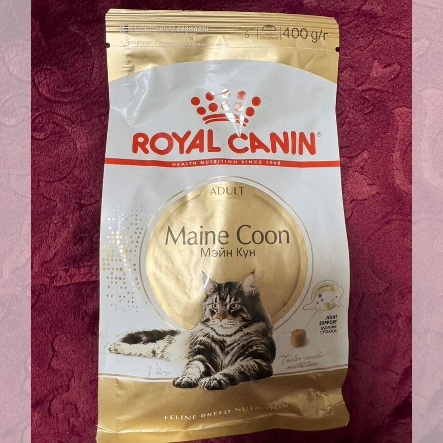 Корм для кошек royal canin maine coon 400г