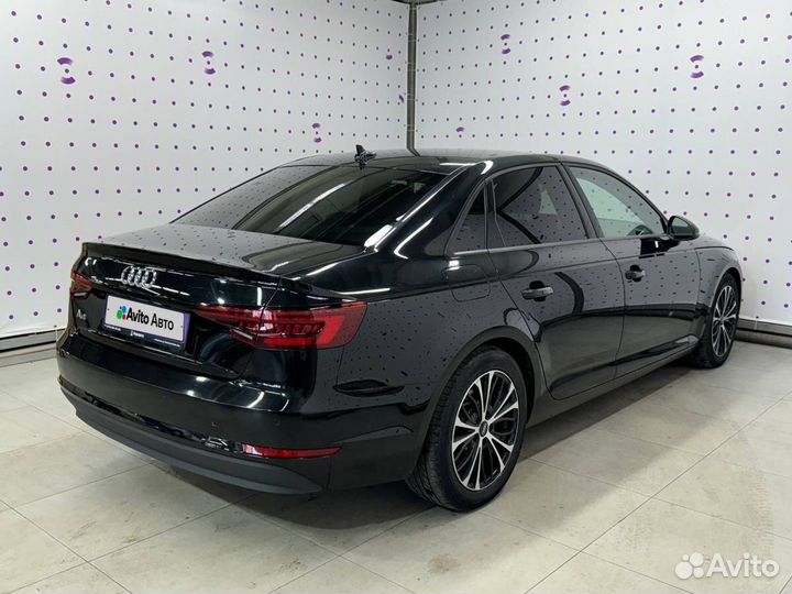 Audi A4 2.0 AMT, 2018, 156 548 км